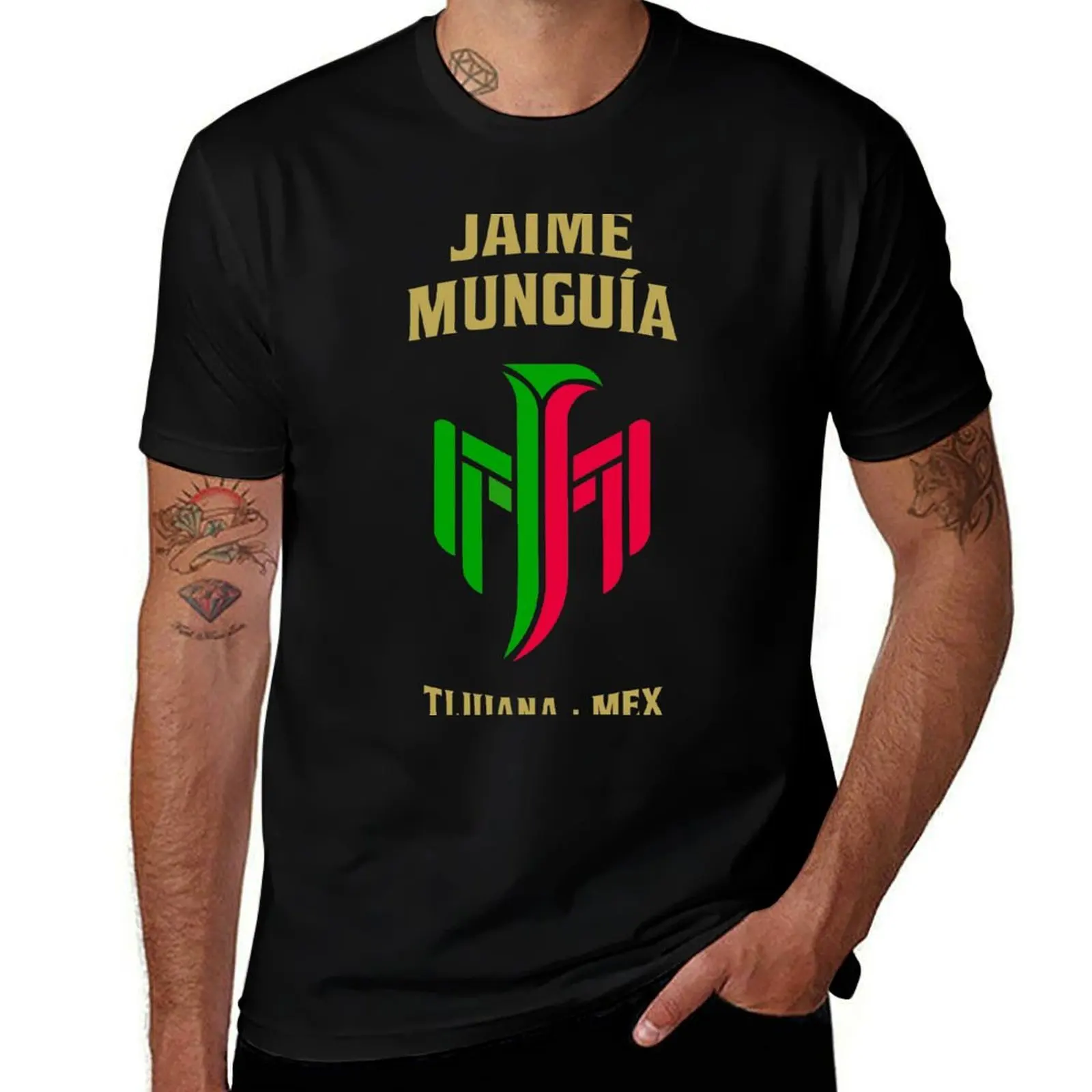 

Футболка Jaime Ingrumia Tijuana Mexico, футболки для мужчин, хлопковая мужская футболка, футболка