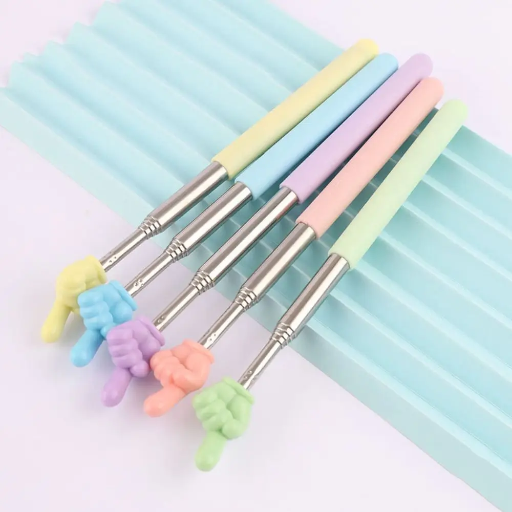 Telescopic Reading Guide Pointer Retractable Anti-slip Teaching Pointer Stick Portable Mini Handheld Blackboard Presenter Stick