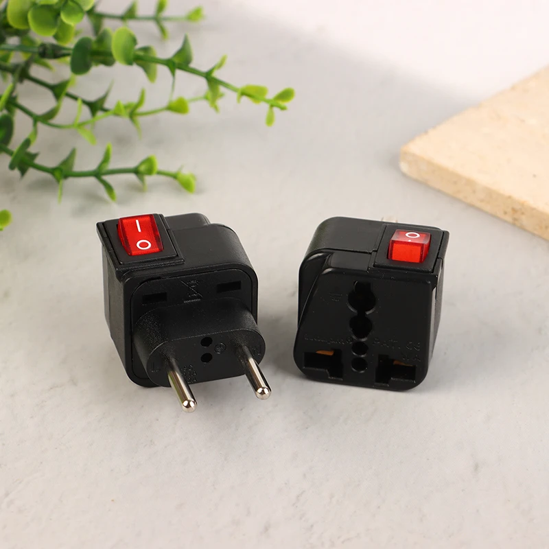 Universal americano eua europeu reino unido ue au viagem adaptador de tomada elétrica 10a/13a 250v tomada de energia com interruptor ligar/desligar