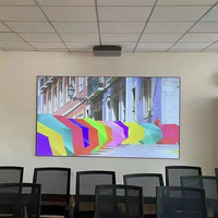 150 inch 16:9 High Gain 0.85 T Prism ALR UST Fixed Frame Projection Screen for AWOL Ultra Short Throw Projector for Office Home