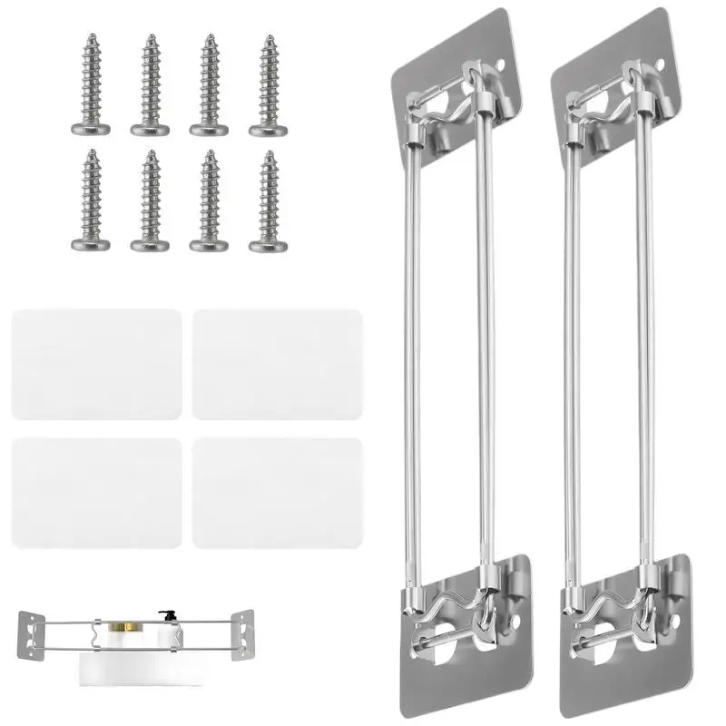 

Shower Corner Rack Guard Bar Shower Corner Storage Shelf Stainless Steel Bar Trailer Yacht Shower Coner Rack Guard Rod Bathroom