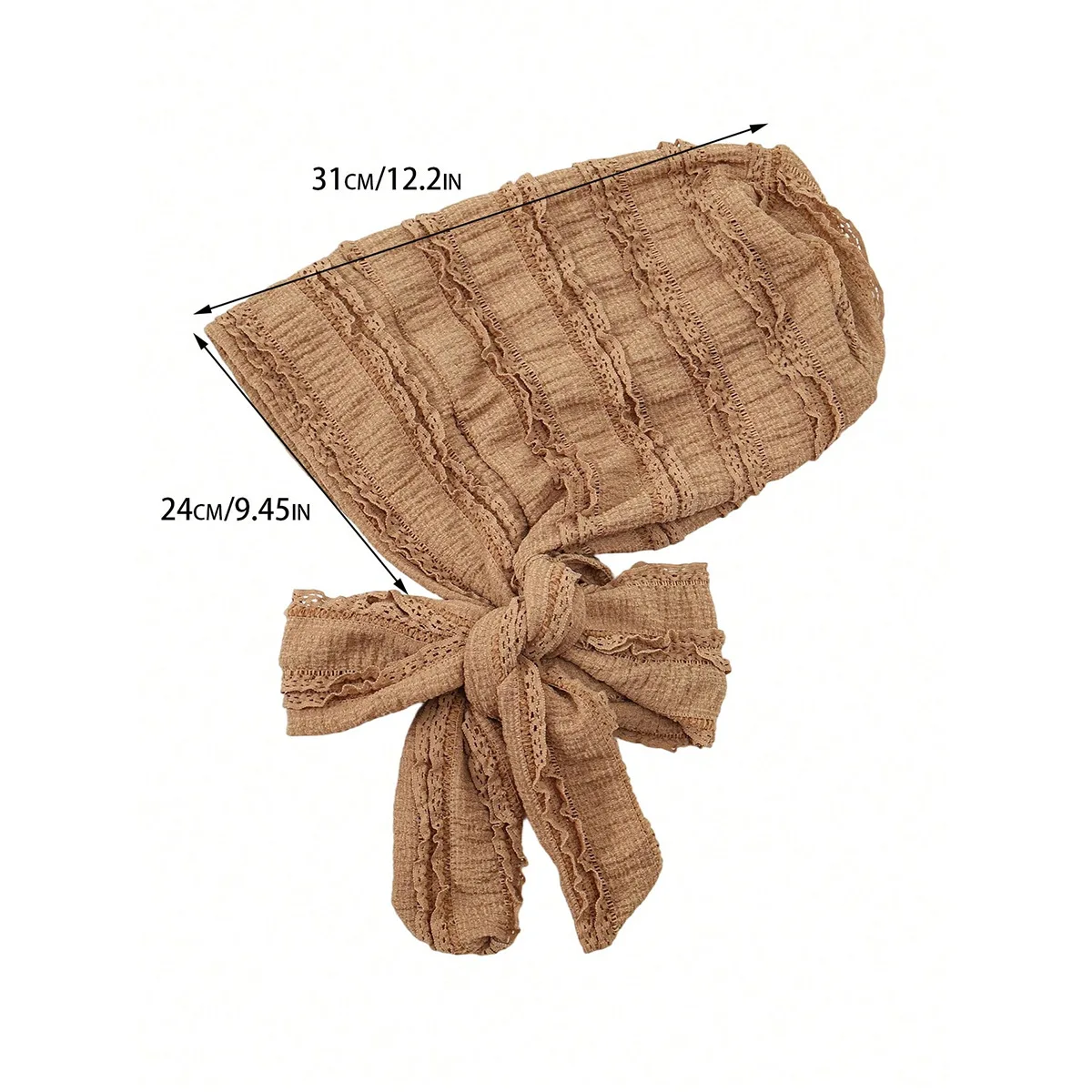 

Мусульманский хиджаб, женский длинный хвост, платок, тюрбан, предварительно завязанная шляпа, химиотерапия, повязка на голову, банданы, повязка на голову, Turbante Mujer