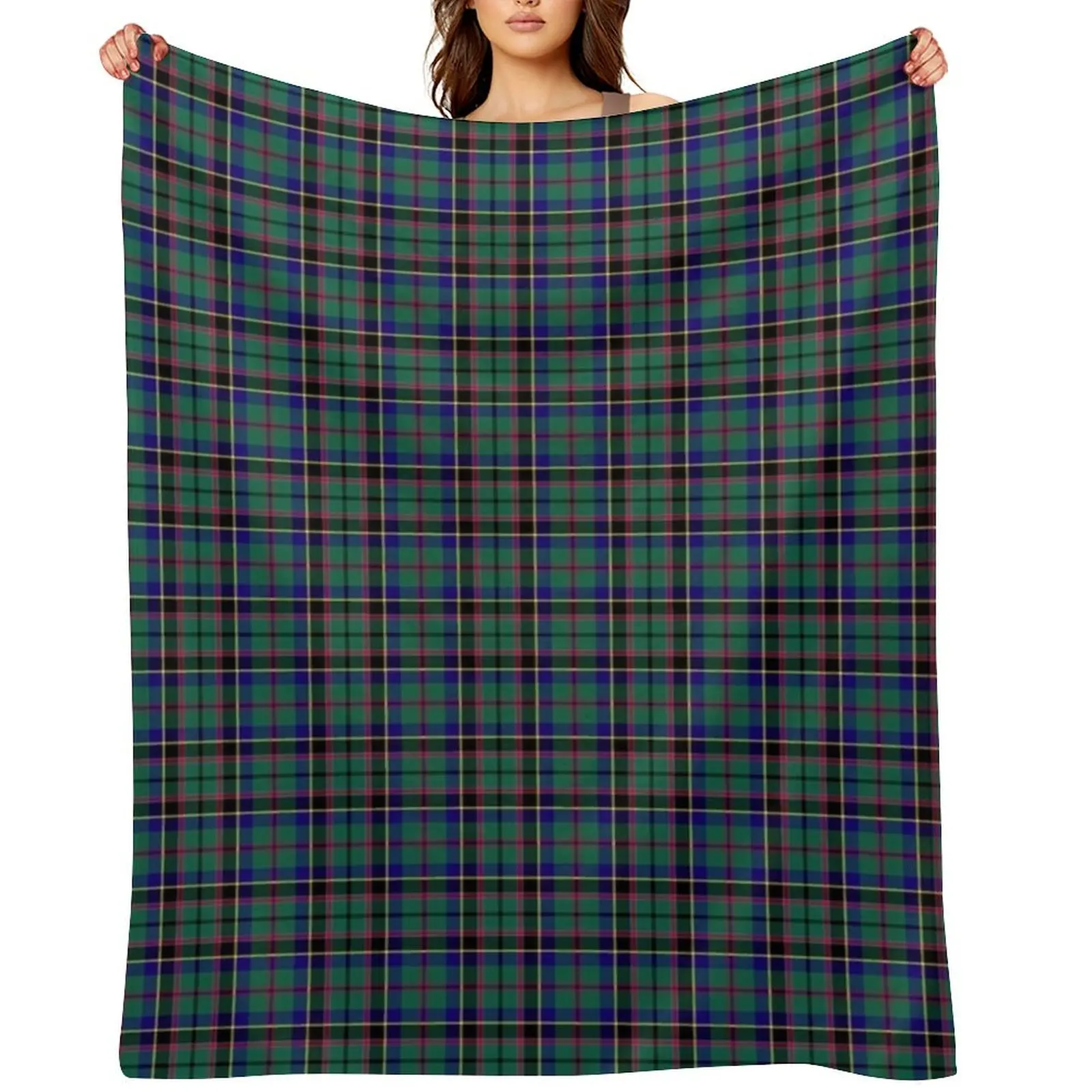 

Clan Stevenson Tartan Throw Blanket Plaid on the sofa Comforter Shaggy Beach Blankets