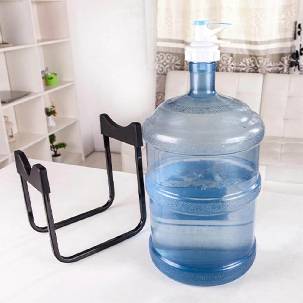 

1 шт., ведро для воды из нержавеющей стали, держатель ведра, противоскользящая подставка для питьевой воды, держатель для домашнего офиса, рамка, стойка