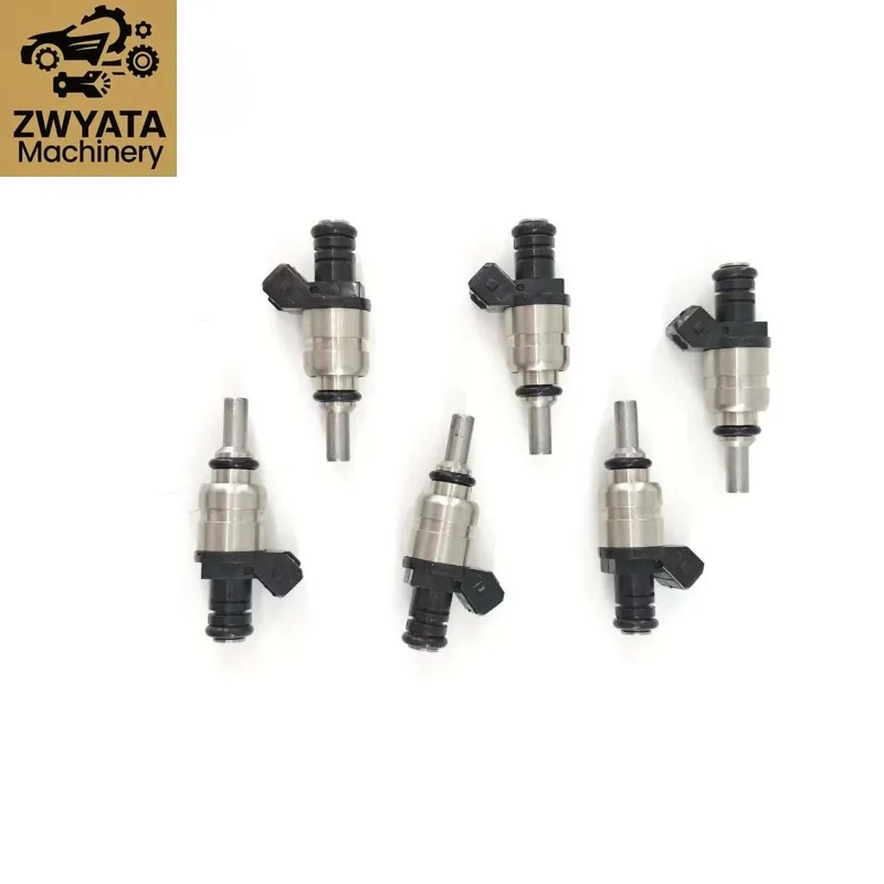 

6pcs Fuel Injector Nozzle 1427240 13537546244 7546244 for BMW E46 E39 X3 Z3 Z4 3 5 Deka Flow Matched 1999-2006 2.5L Siemens