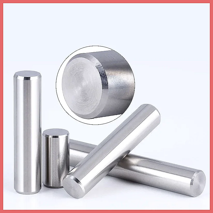 Stainless Steel Metal Dowel Pins M0.8-M10 Cylindrical Locating Parallel Pins Solid Rod Precision Fit for DIY Repair