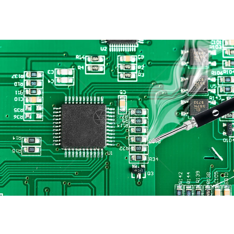 Elektrische Soldeerbout Cookie Vierkante Batterij 510 Draad 500Mah Lasgereedschap Kit Soldeerwarmtepen