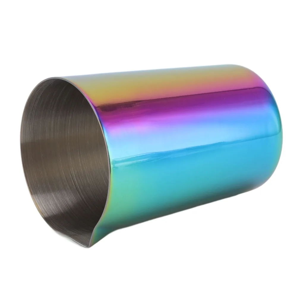 Dishwasher Safe Bartending Cup Rust Proof Colorful Bar Mixing Cup Stainless Steel Coffee Latte Art Cup Coffee Latte Art