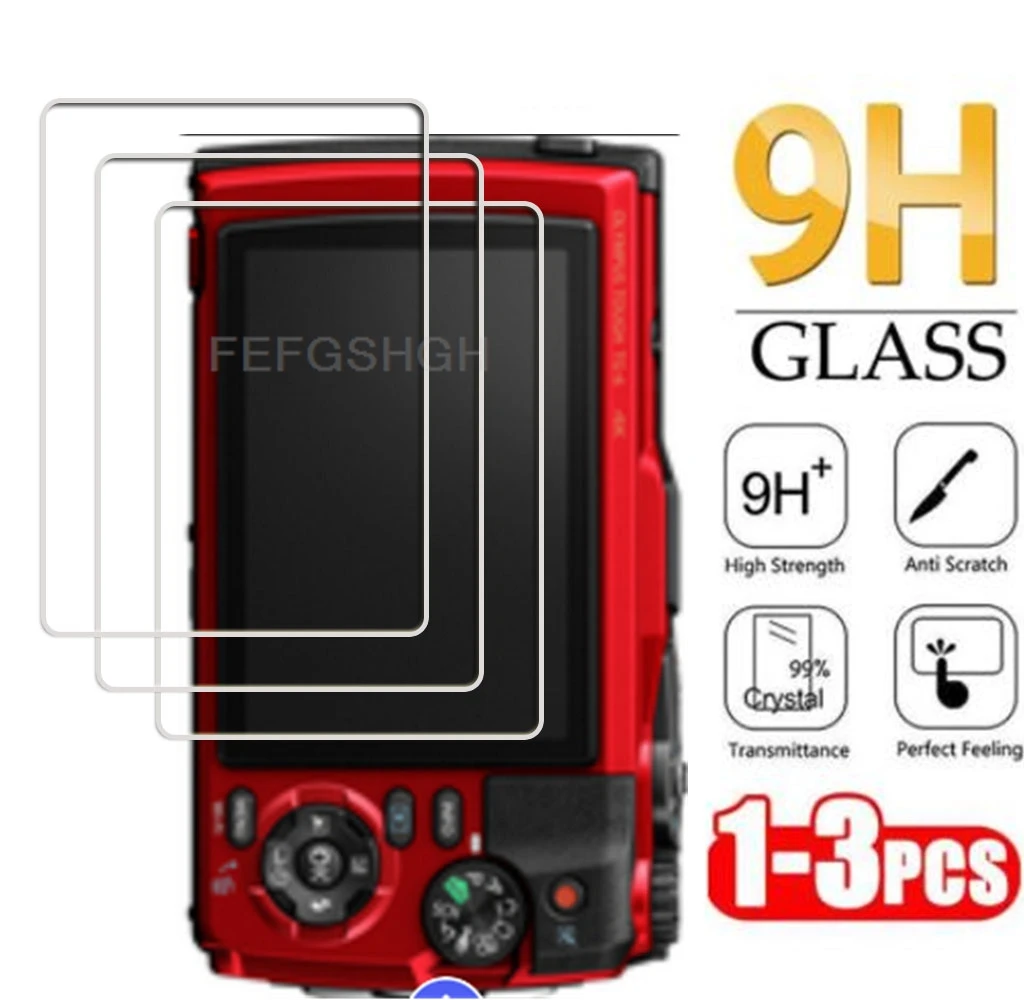 Protetor de vidro temperado para olympus resistente tg7 tg3 TG-3 TG-4 tg4 tg5 TG-5 TG-6 tg6 câmera tela lcd película protetora proteção