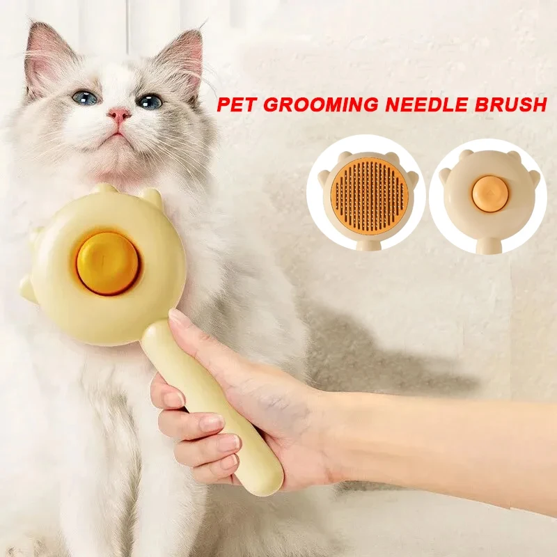 Cat Combs Pet Grooming Needle Brush Magic Massage Comb for Cat Dog Cleaning Care Pet Cleaning Supplies