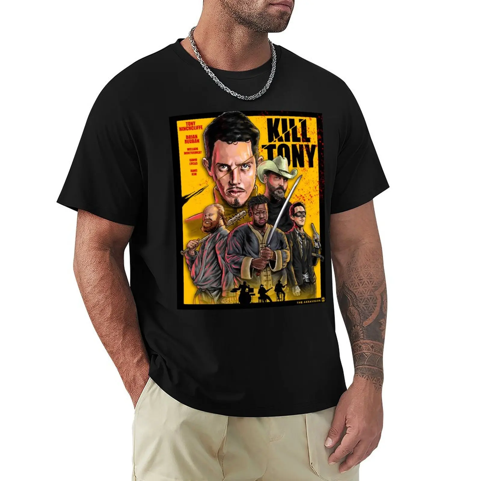 

Kill Tony Movie Poster T-Shirt vintage clothes street wear t shirt for men
