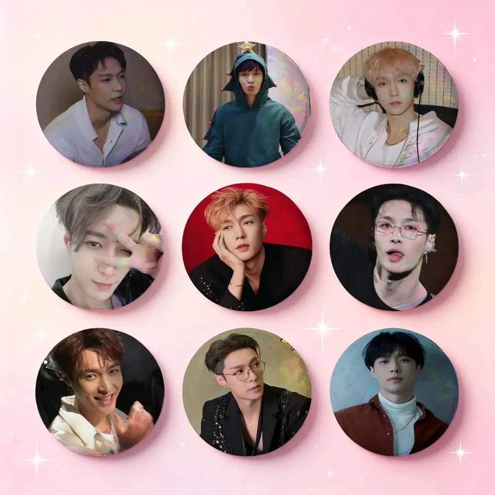Lay Badges Button Round Creative Pin Brooch Badge Bag Decor Accessories Fans Collect Friends Gifts