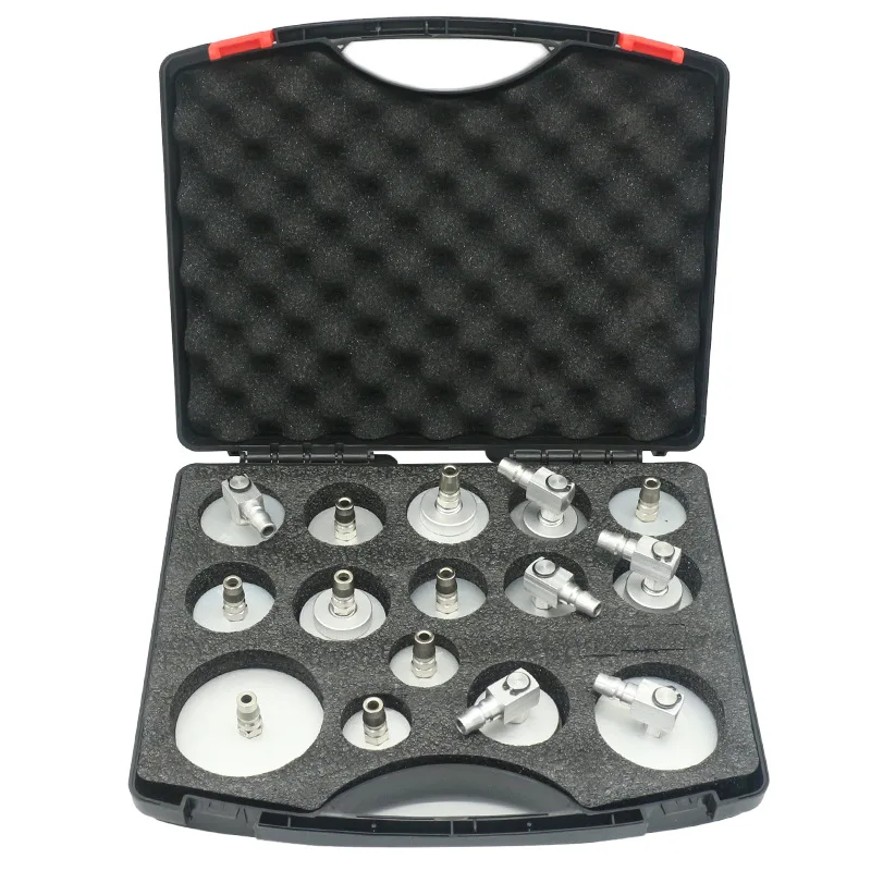 15-Piece set, special connector for automobile brake oil replacement machine, brake oil change joint, brake oil replacement