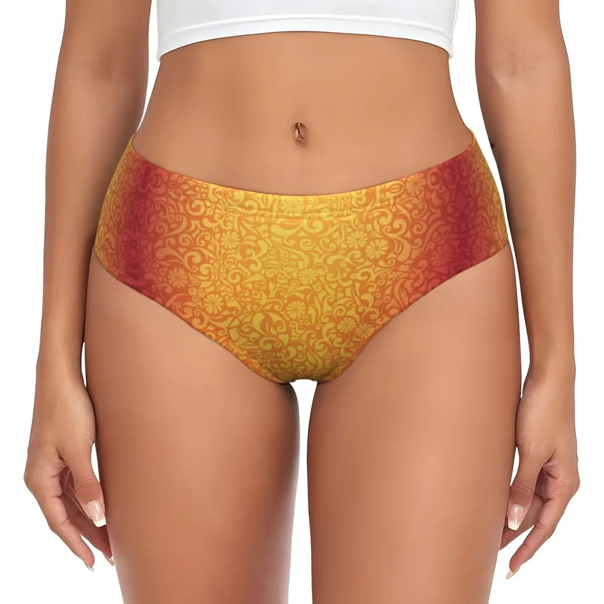 

Custom Women's Tie Dye Panties Breathable Briefs Underwear