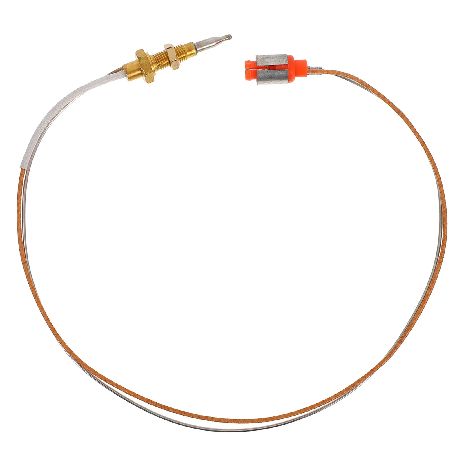 40Cm Wire Clip Thermocouple Stove Igniter Needle Flameout Protection Device for Gas Burner Fireplace Grill Replacement Part