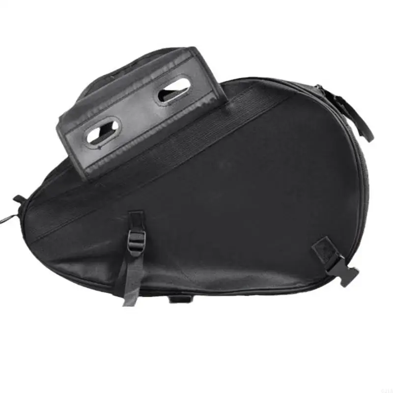   Shockproof EVA Motorcycle Side Cases with Anti Tear Fabric & Secure Straps Large