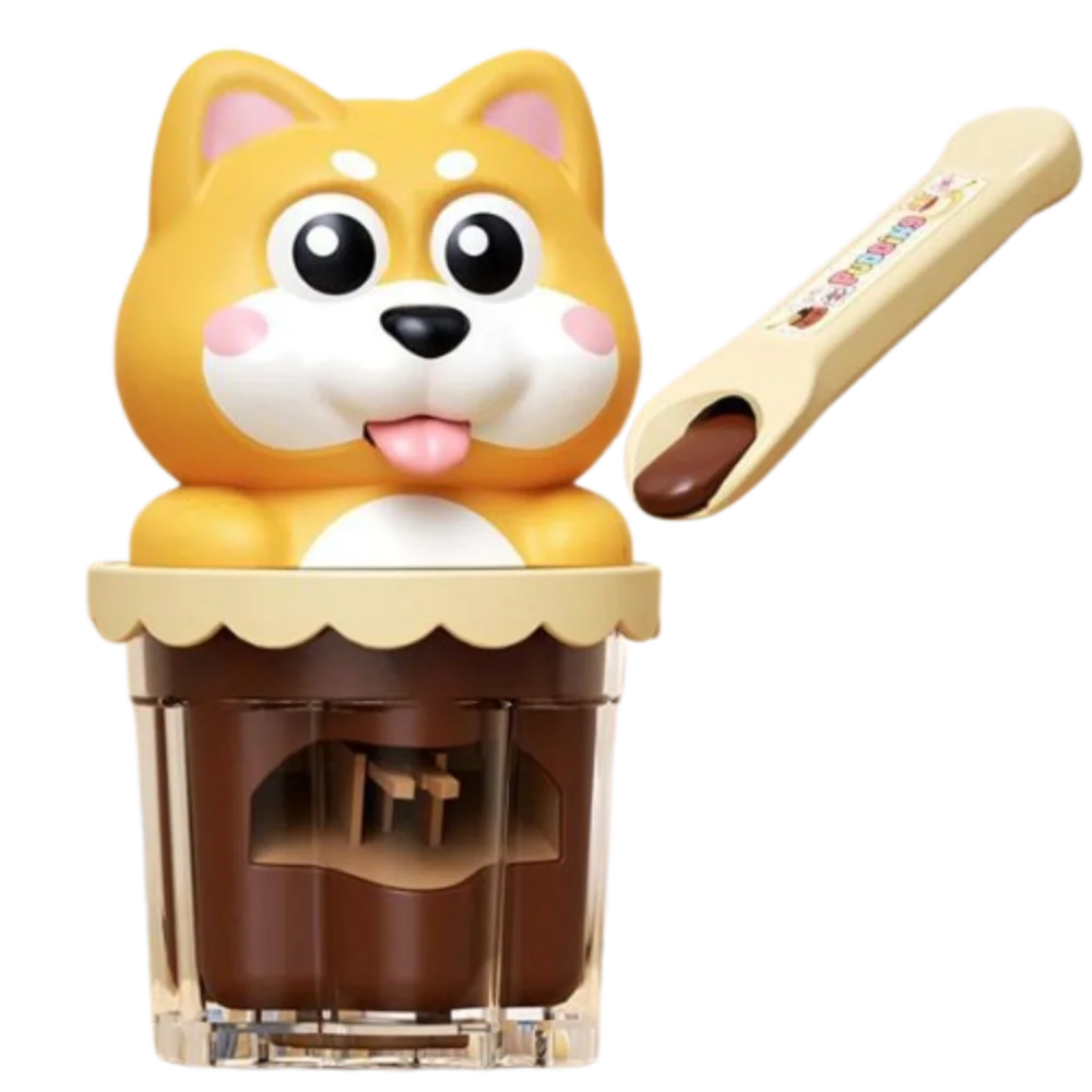 

Food Feeding Pudding Dog Set Feeding Toy Role Play Early Education Talking Pudding Dog Toy Japanese Simulation Play House Toys