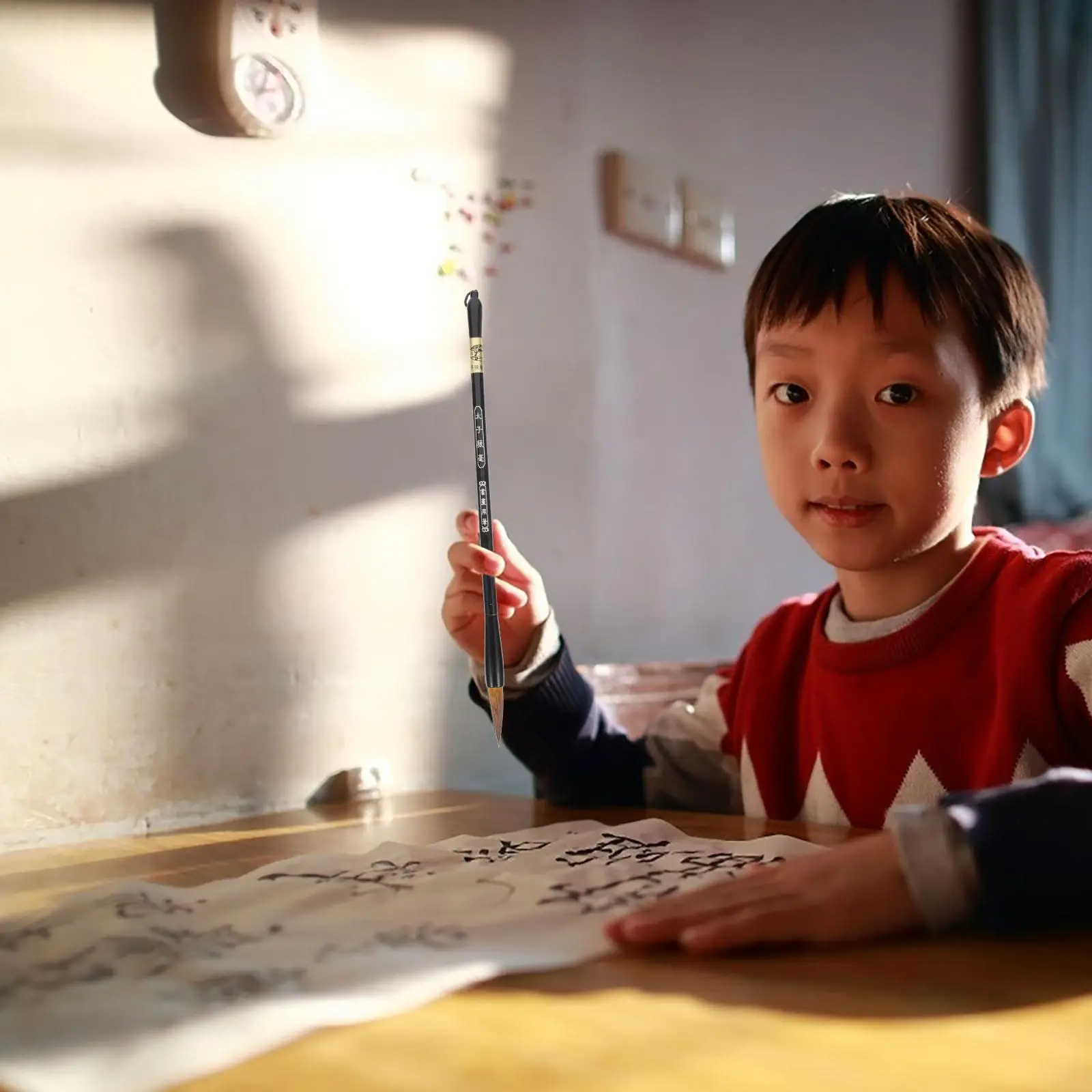 Watercolor Brush Pen Writing Ergonomic Paint Suite Travel Rice Paper for Decoupage