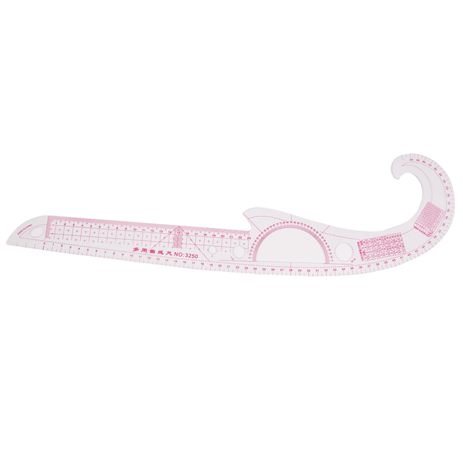 5Pcs/set Styling Ruler French Curve Set Cutting Ruler Yardstick Sleeve Arm French Curve Cut Cutting Knife Ruler Sewing Tool