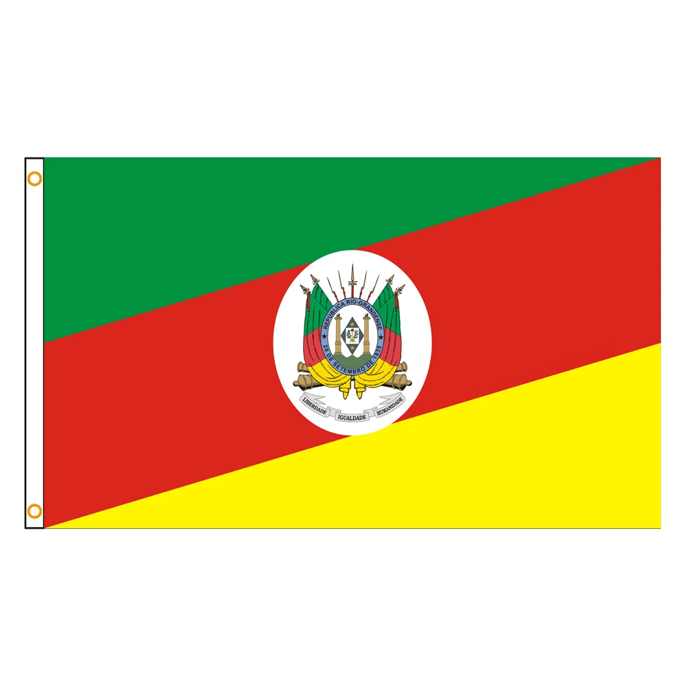 60×90 90x150 120×180CM Rio Grande do Sul Emblem Flag Polyester Printed Banner Tapestry For Decor