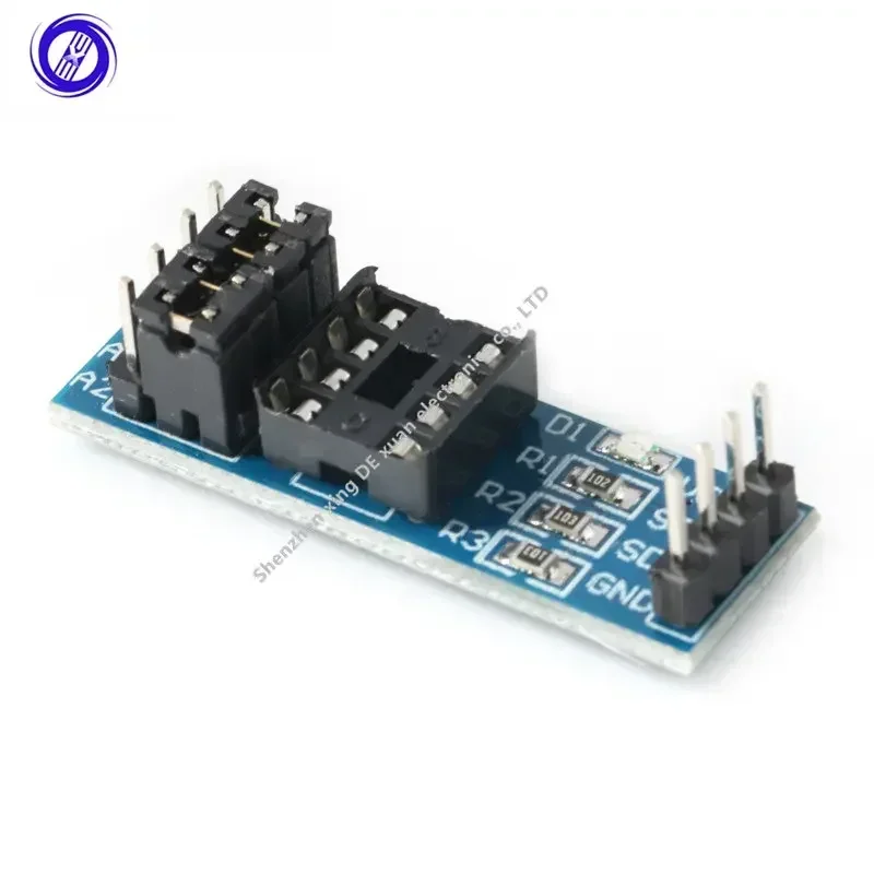 AT24CXX/02/04/16/32/64/128/256 EEPROM Memory Module Storage  I2C IIC Interface Without Chip Supports AT24C Series IC for Arduino