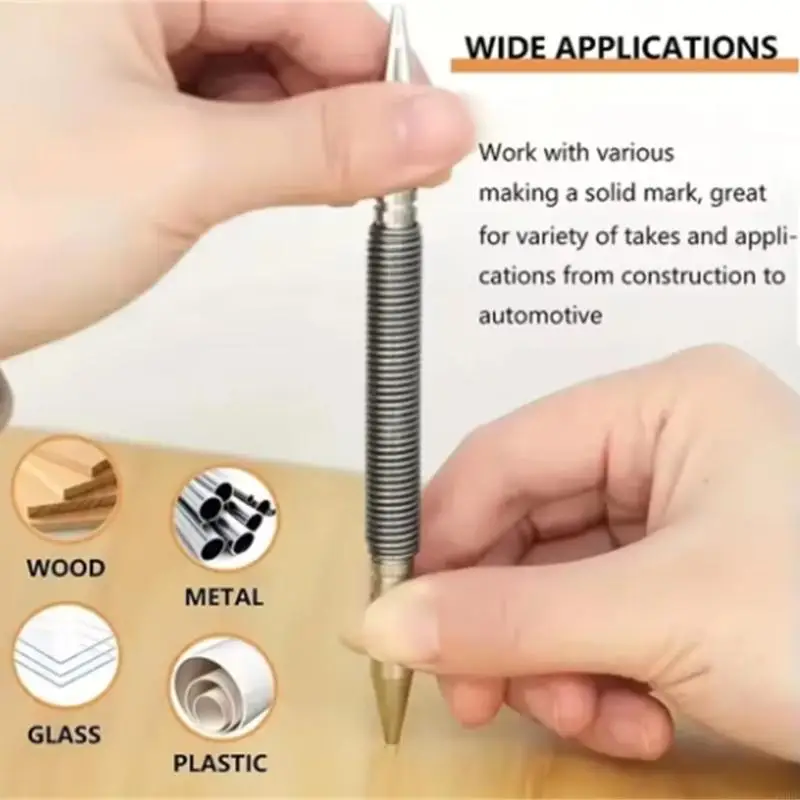 

2pcs Double Head Spring Tool For Wall Decor And Assembly Tasks