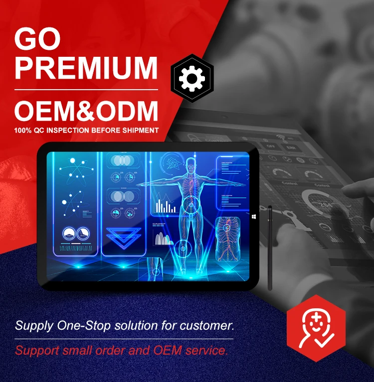 10,1 polegadas N1 semi robusta impermeável IP54 resistente à água Windows Tablet