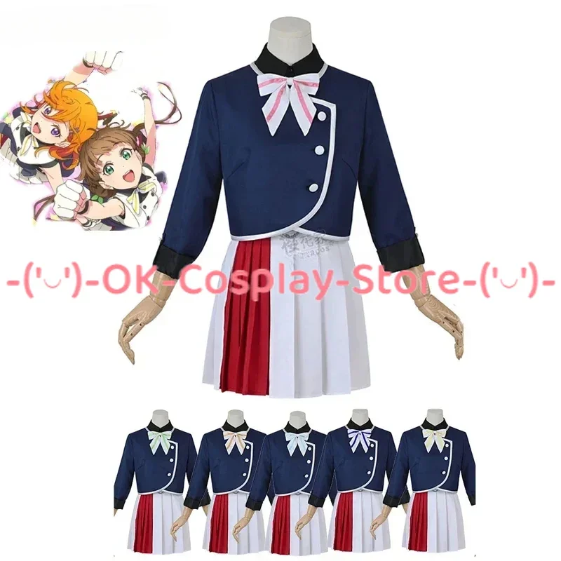 LoveLive Liella Cosplay Go!!Restart Tang Keke Shibuya Kanon Hazuki Ren Heanna Sumire Arashi Chisato Sakurakoji Cosplay Costume