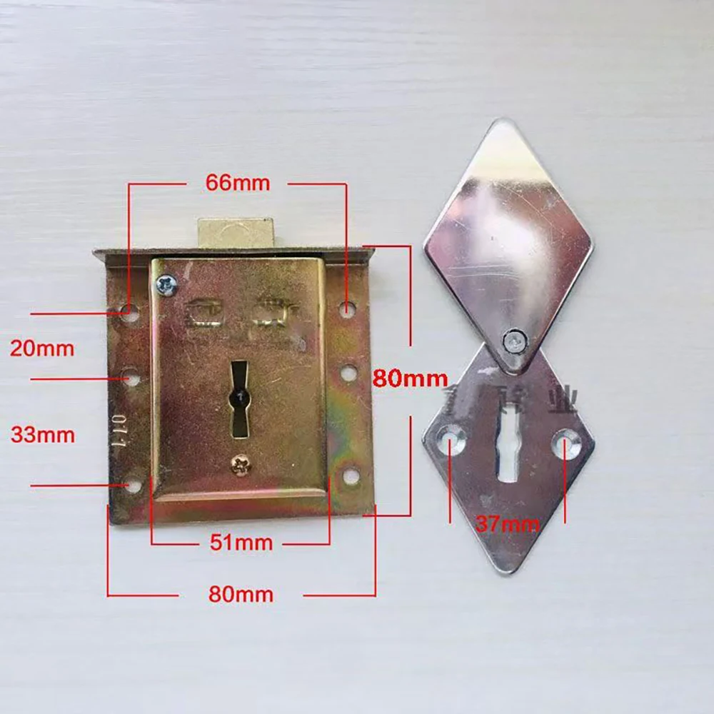 Safe Flagpole Blade Lock, Single-hole Vault Door Lock, Special Operation Door Lock, Complete Set Of Prison Door Lock