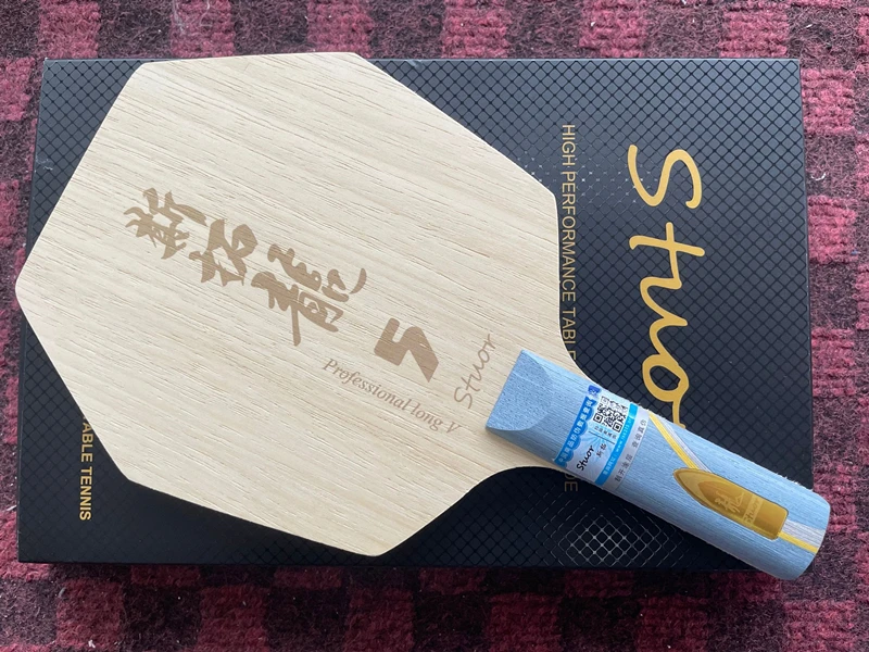 Stuor Long 5 Carbon Innere Tischtennisschläger Tischtennisschläger Ping-Pong-Paddel Kohlefaser Eingebauter professioneller Angriff – Detail 20