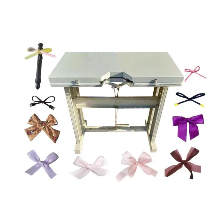 Ribbon Bow Making Machine for Underwear Garment Accessories