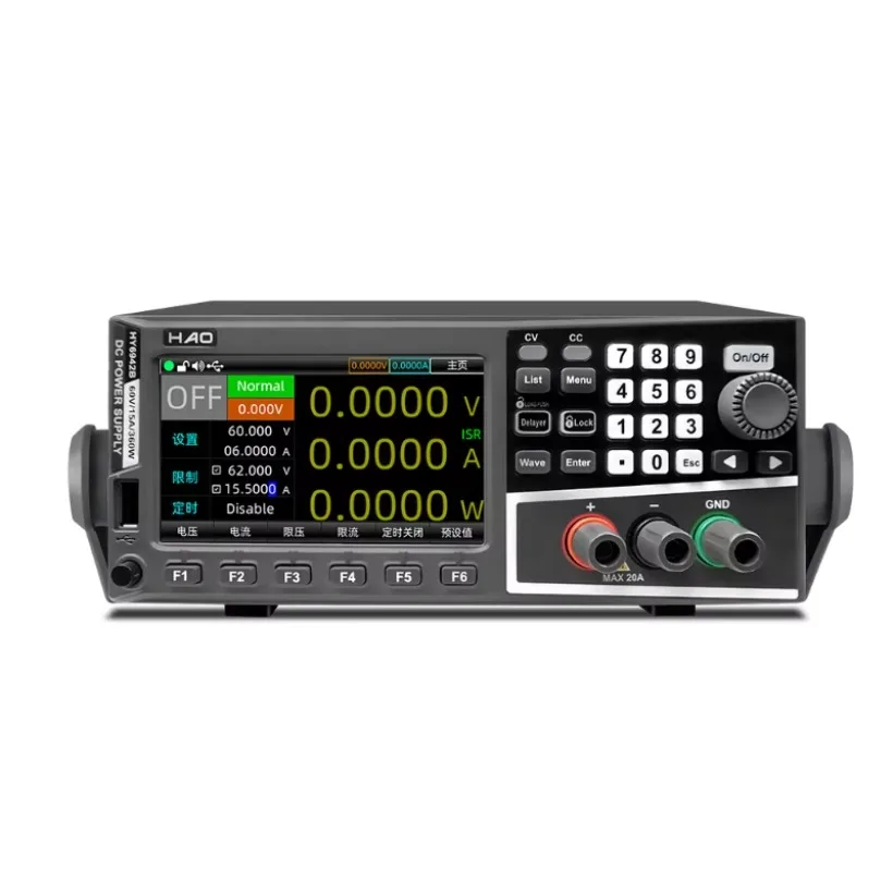 1pcs new Haoyi HY6942B Programmable Dc Power Supply Incorporates A 4-digit Half-precision Voltmeter Function#xhd