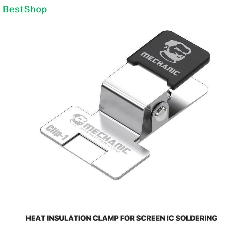 Clip-1 Secure Clamp Ribbon Cables-Prevents Shifting And Cold Joints During Mobile Phone Screen IC Repairs Tool