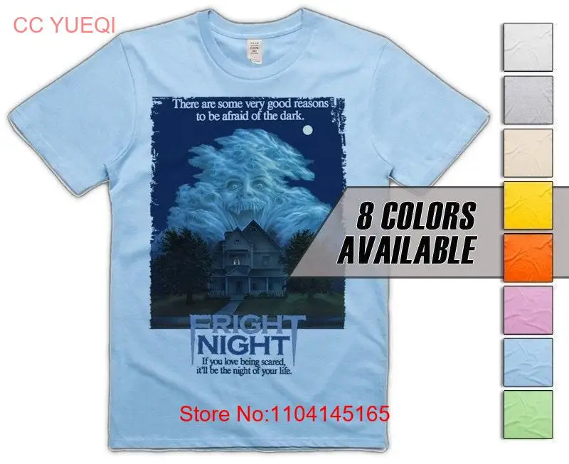 Fright Night V2 Men's T Shirt all sizes S 5XL 8 Colors available long or short sleeves