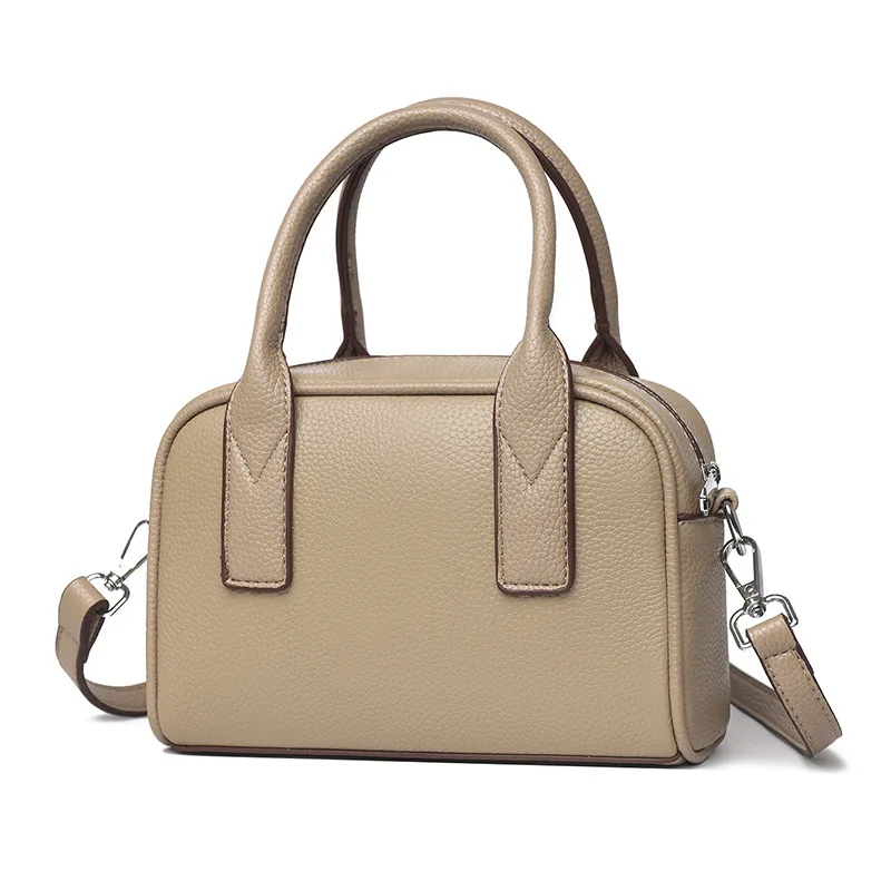

Stylish and simple commuter bag, high-end first-layer cowhide shoulder bag for women