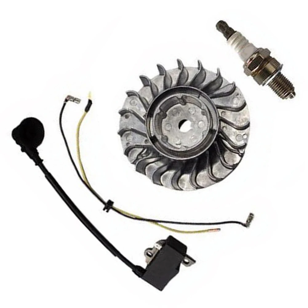 Replacement Ignition Coil Part MS251 Ignition Part Flywheel Ignition Kit Outdoor Durability Design High Voltage Output