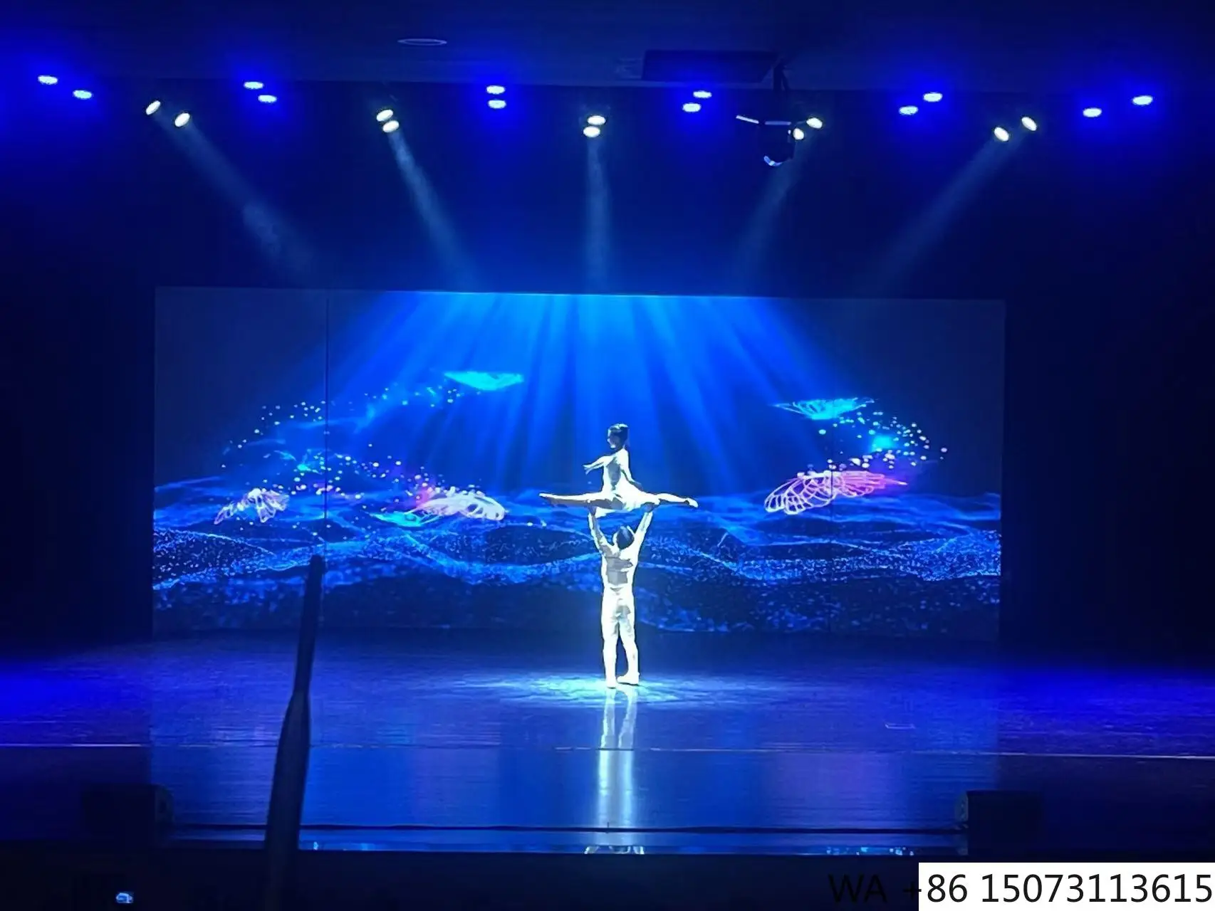 P2.604 LED 렌탈 비디오 월 - 콘서트 및 기자 회견용 HD 무대 배경