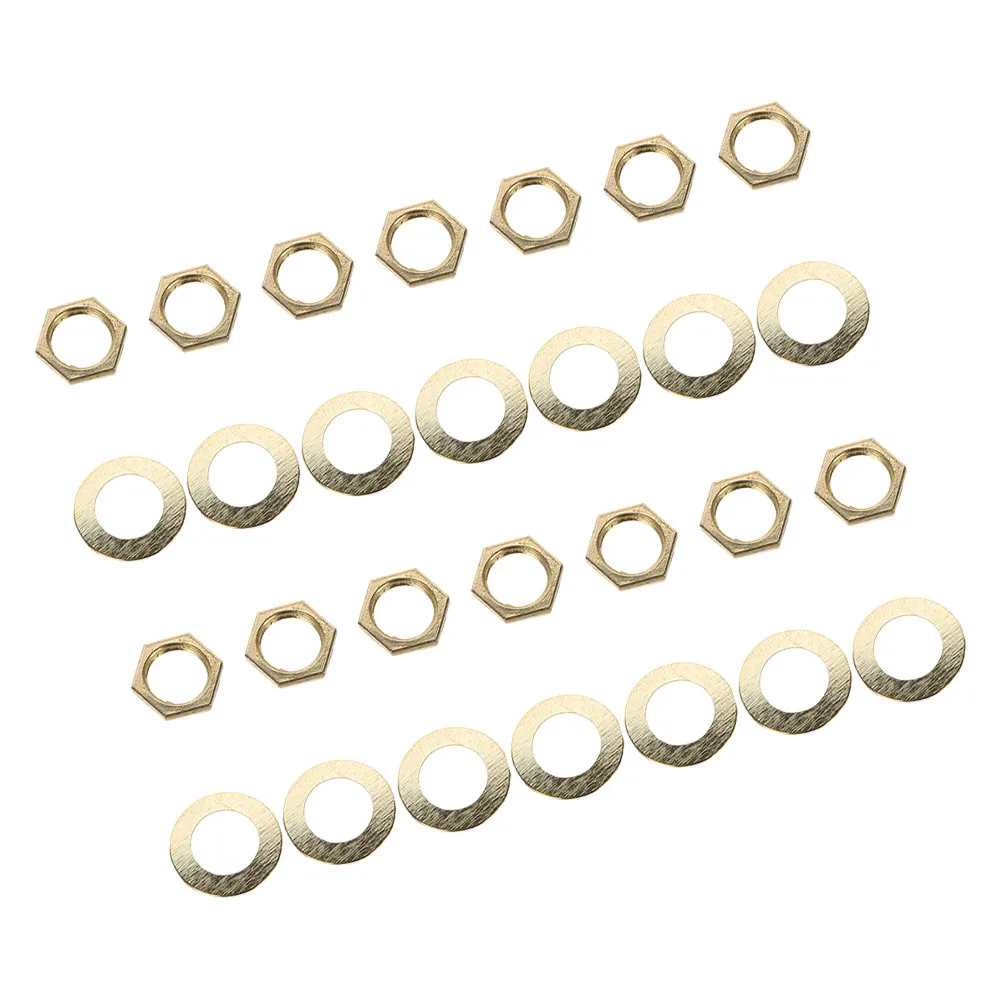 

1 set Parts Set Washers Nuts Hardware Repair Tools for Wall Table Clocks DIY Use Multiscene Application Accessories Replacement