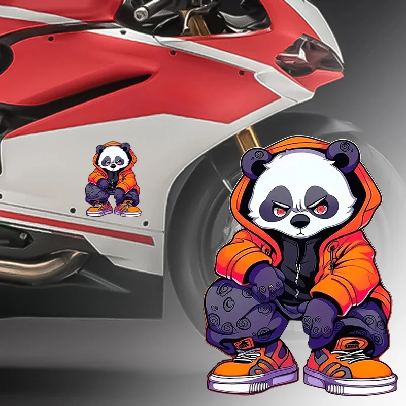 

Cool and Fun Anime Panda Car Sticker Van Bike Window Bumper Vinyl Decal Window Tuning Laptop Trunk Accessories