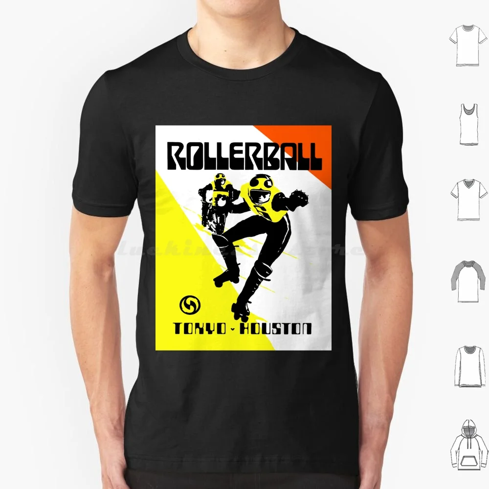 Rollerball Tokyo Houston T Shirt Cotton Men Women DIY Print Rollerball Tokyo Houston