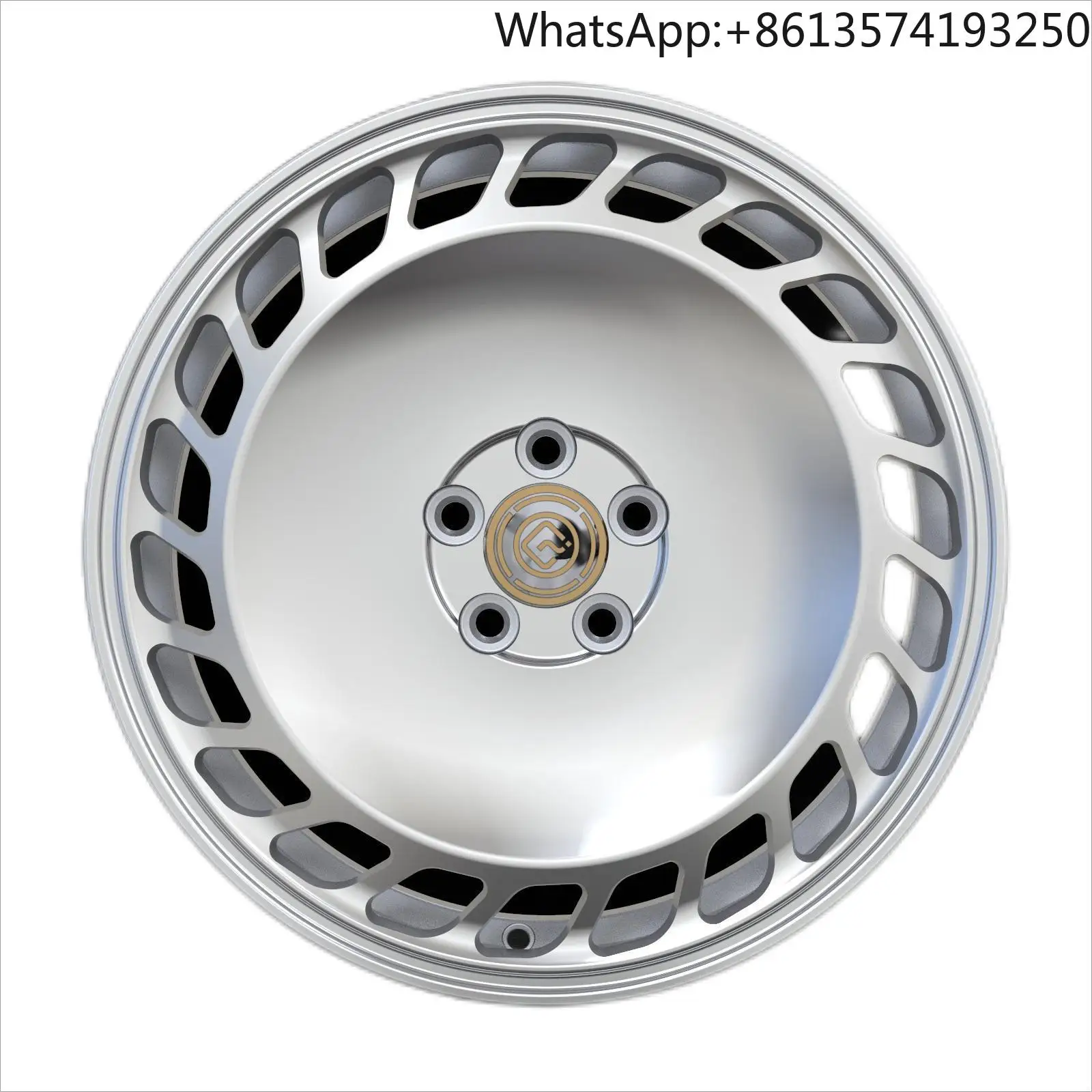 

For Forged 6061 Aluminum Alloy Wheels Vintage Round Pie Style18-24 Inch Personalization Silver White Gold All Over.