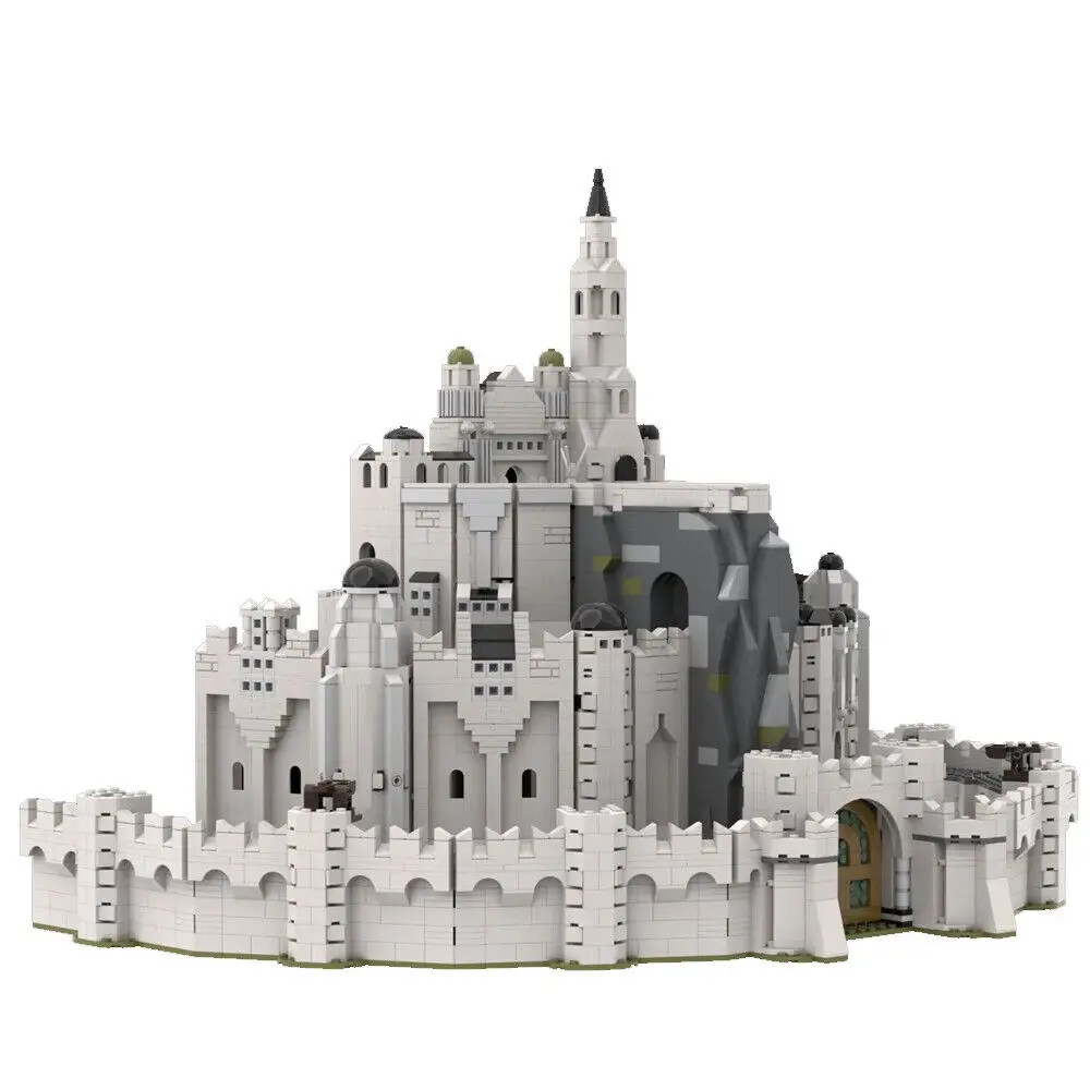 

Most Iconic Fictional Castle with Three Levels of Walls 4337 Pieces MOC