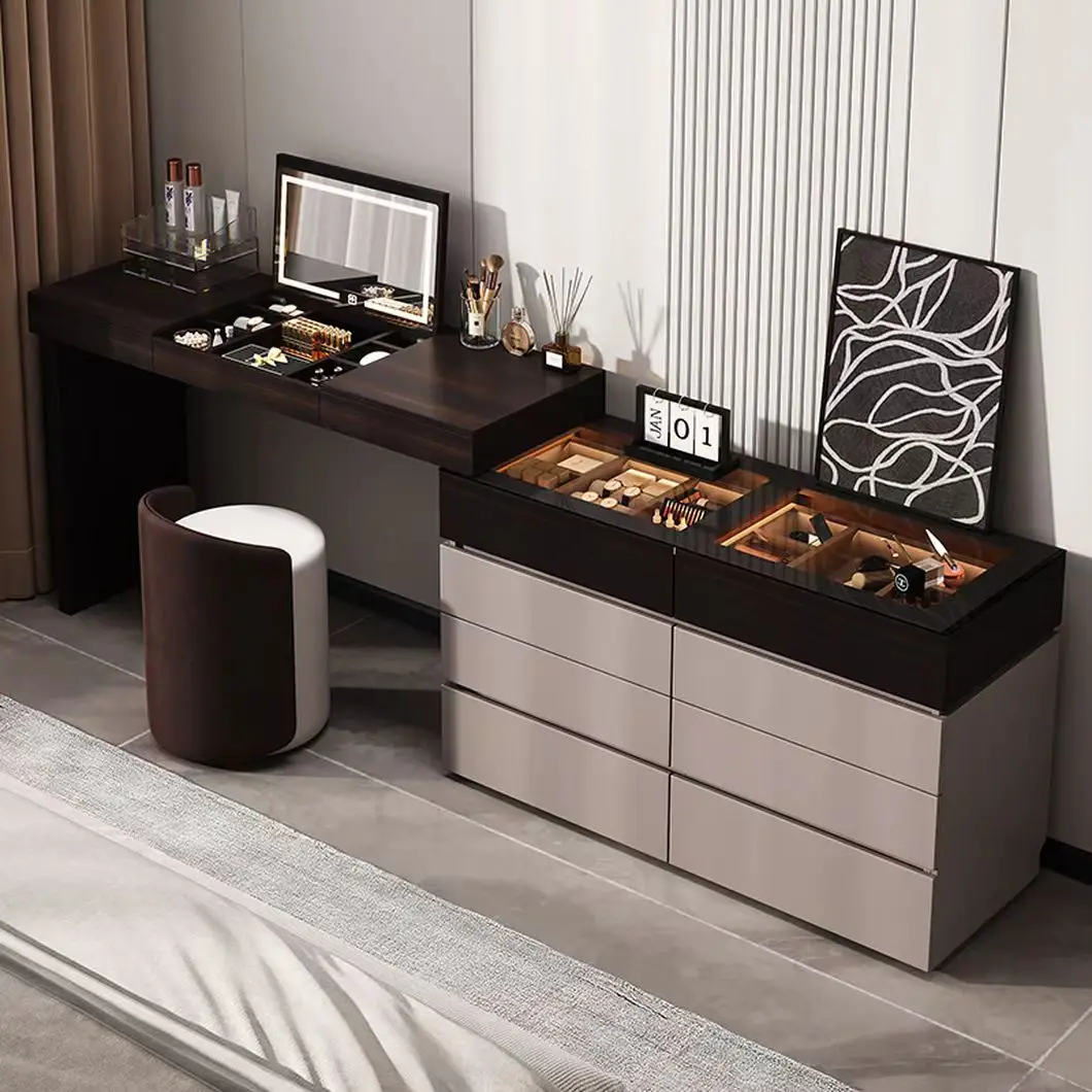 

Simple, modern, dressing table, Nordic style, dressing table, bedroom, e****mical