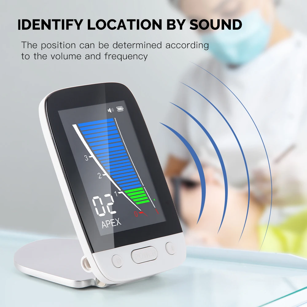AZDENT محدد موقع قمة الأسنان إندو اللبية قناة الجذر قمة الموقع معدات قياس الأسنان AZ Apex II أداة طب الأسنان