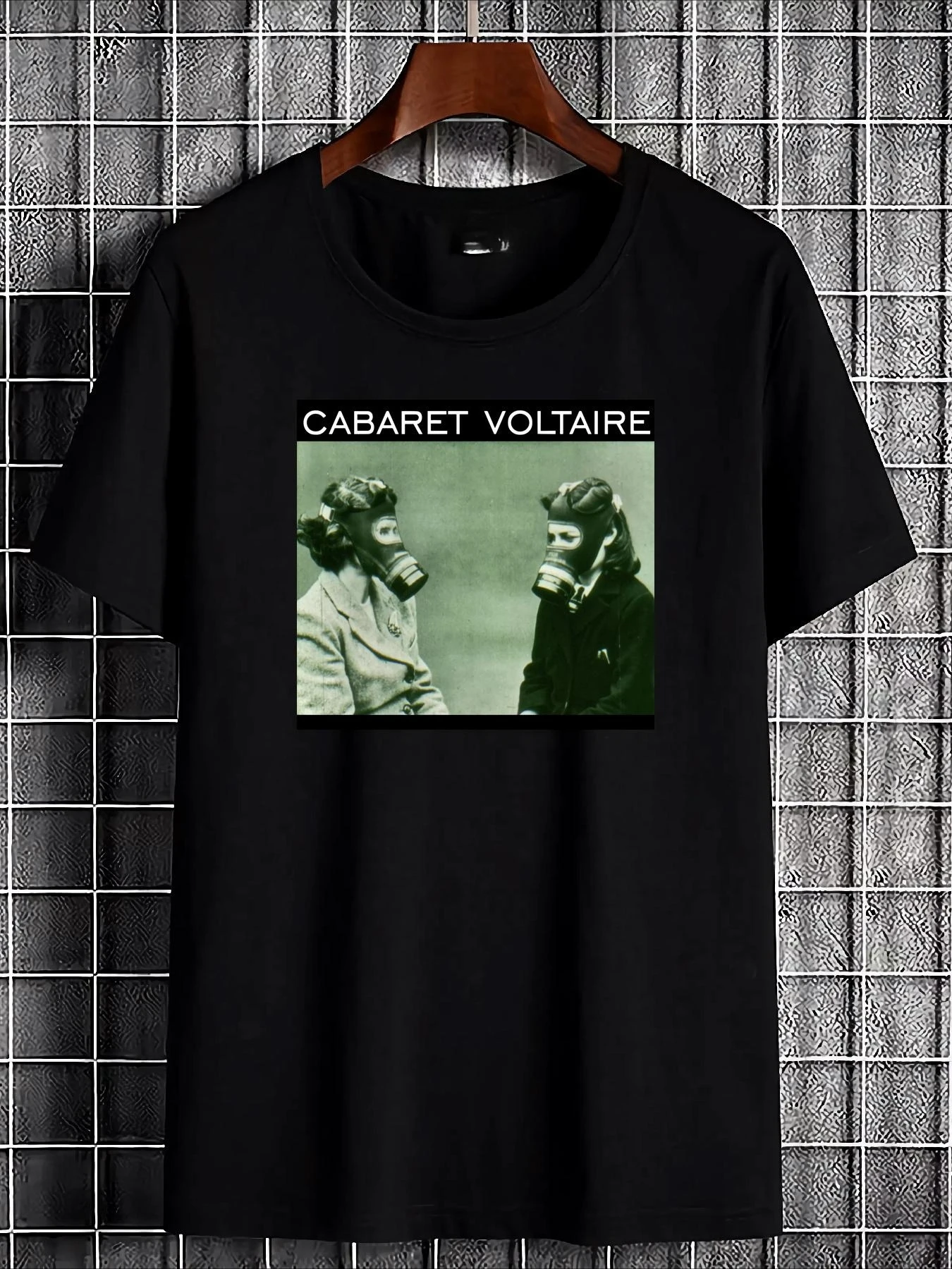 Cabaret Voltaire T-shirt 4 - Slightly streetwear style, breathable, unisex casual wear, graphic designer clothing.