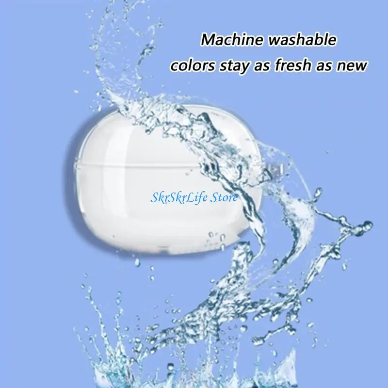 E65E Waterproof Soft Protector Cover Housing for Earphone Sleeve Shockproof Daily Use