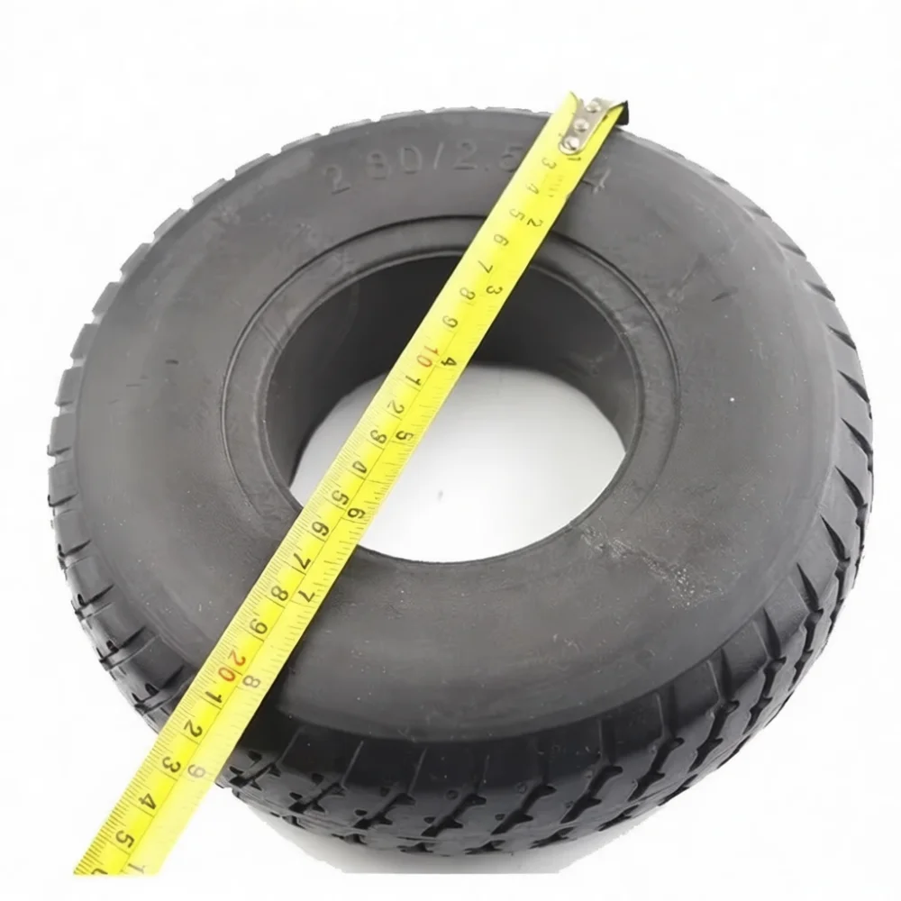 Replacement 9 Inch Solid Tyre 2.80 2.50 4 For Electric Scooter Mobility Cart Flat Free Durable Anti Slip Rubber Wheel