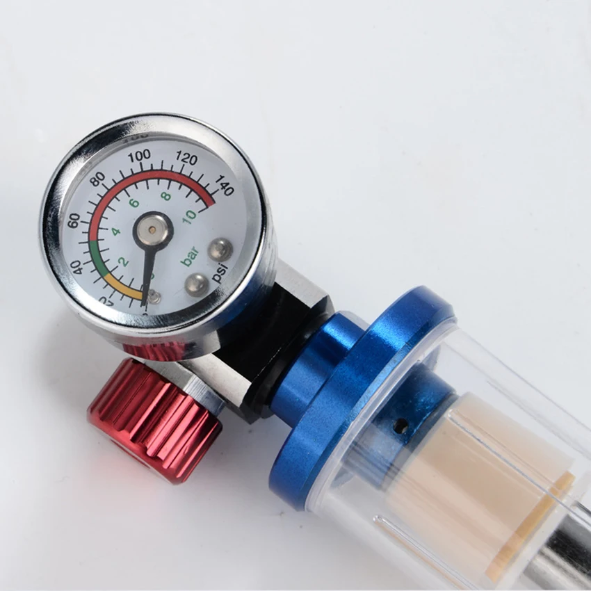 Air Pressure Adjustment Regulator, Tail Pressure Gauge, Spray Gun Regulator