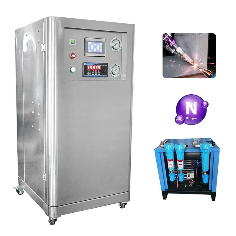 Factory Sale Laboratory N2 Machine Gas Nitrogen Generator Small Capacity 99.999% for Medical Usage