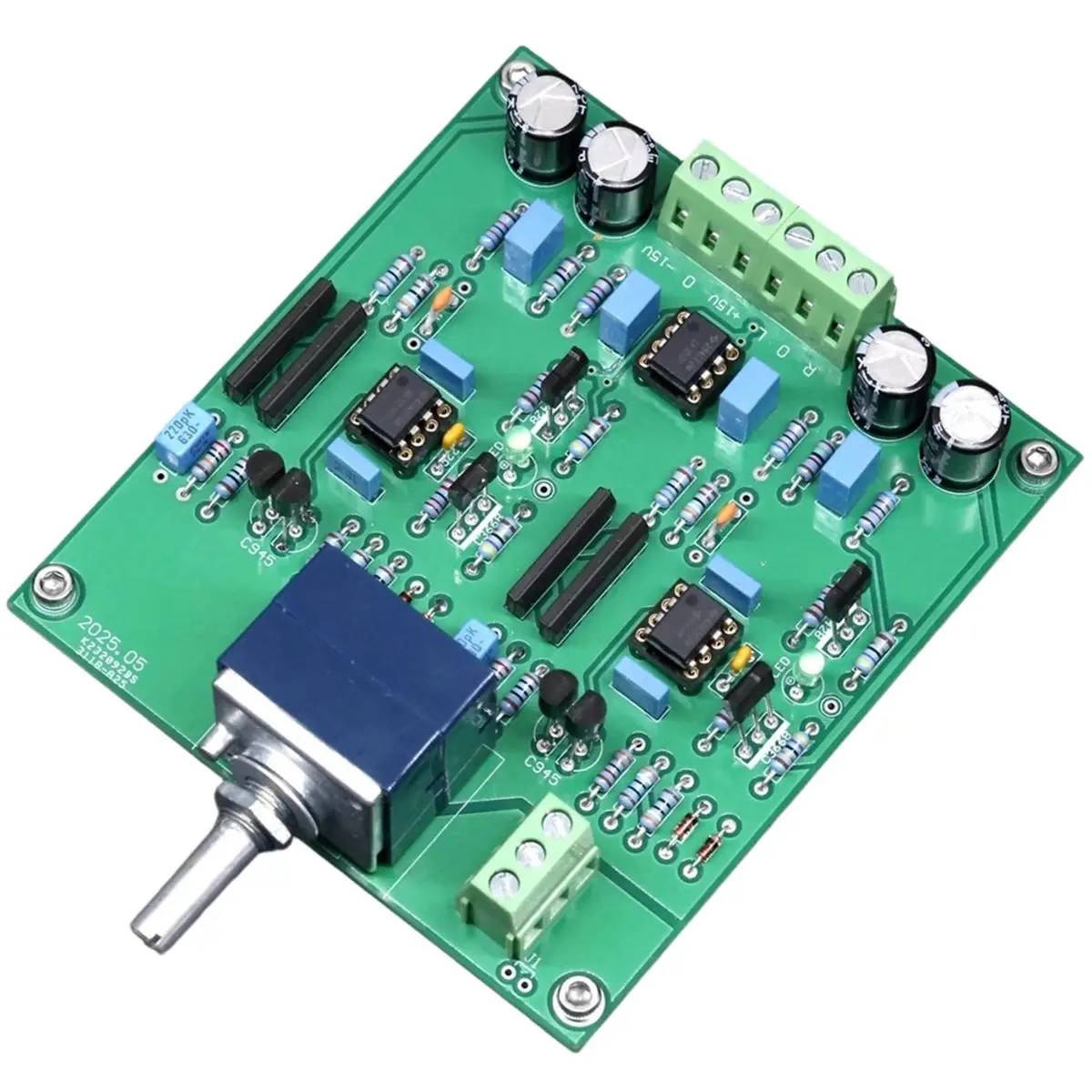 A72U Assemble Full DC Class A Preamplifier Board ALPS Potentiometer Pre-Amp Board